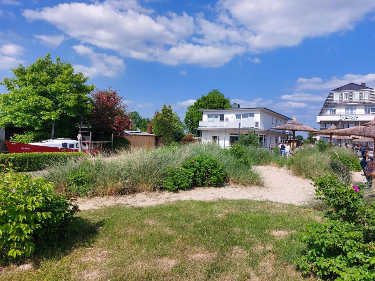 レンブルッフHaus Strandglueck - Urlaub Mit Blick Auf Den Duemmer Seeアパートメント エクステリア 写真